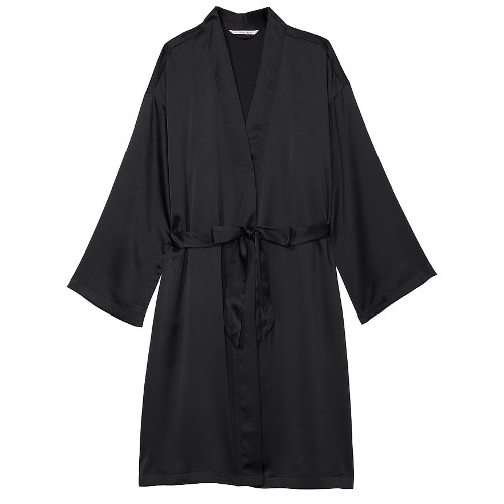 Victoria Secret Satin Midi Robe - Picture 2 of 2